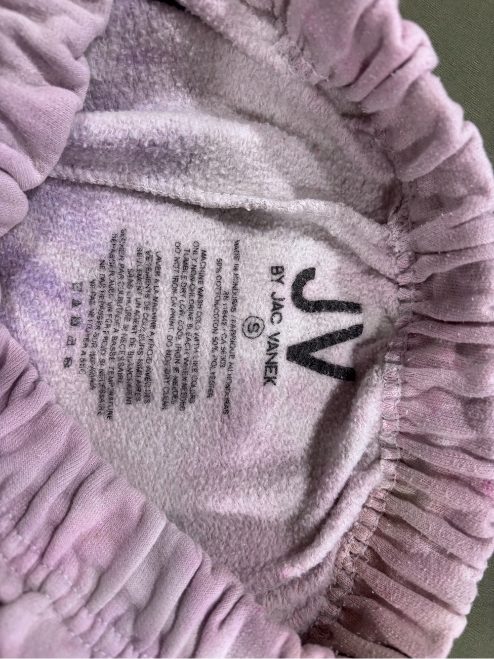 Jac Vanek Kids Lavender Tie-Dye Sweatpants